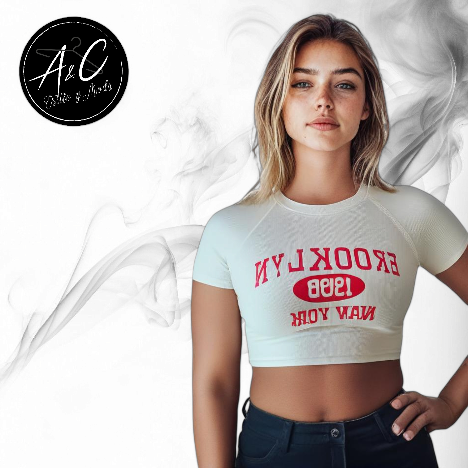 Blusa Crop Top Brooklyn